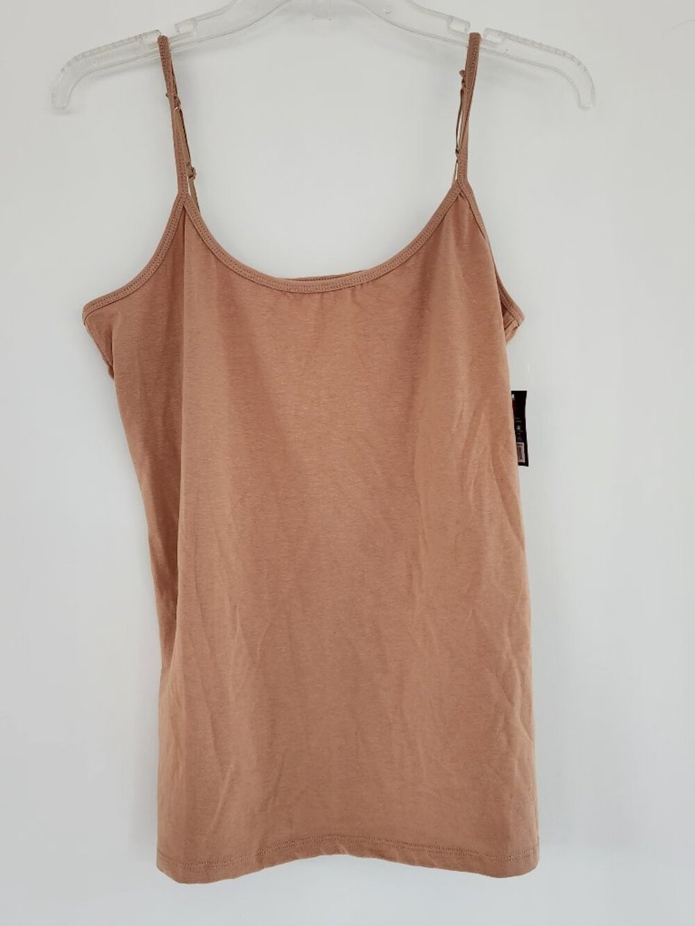 🌸 NWT Natural Uniforms Luxe Stretch Cami Tank Top | XL | Nude/Blush